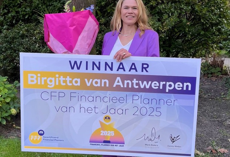 Birgitta van Antwerpen is Financieel planner van het jaar 2025